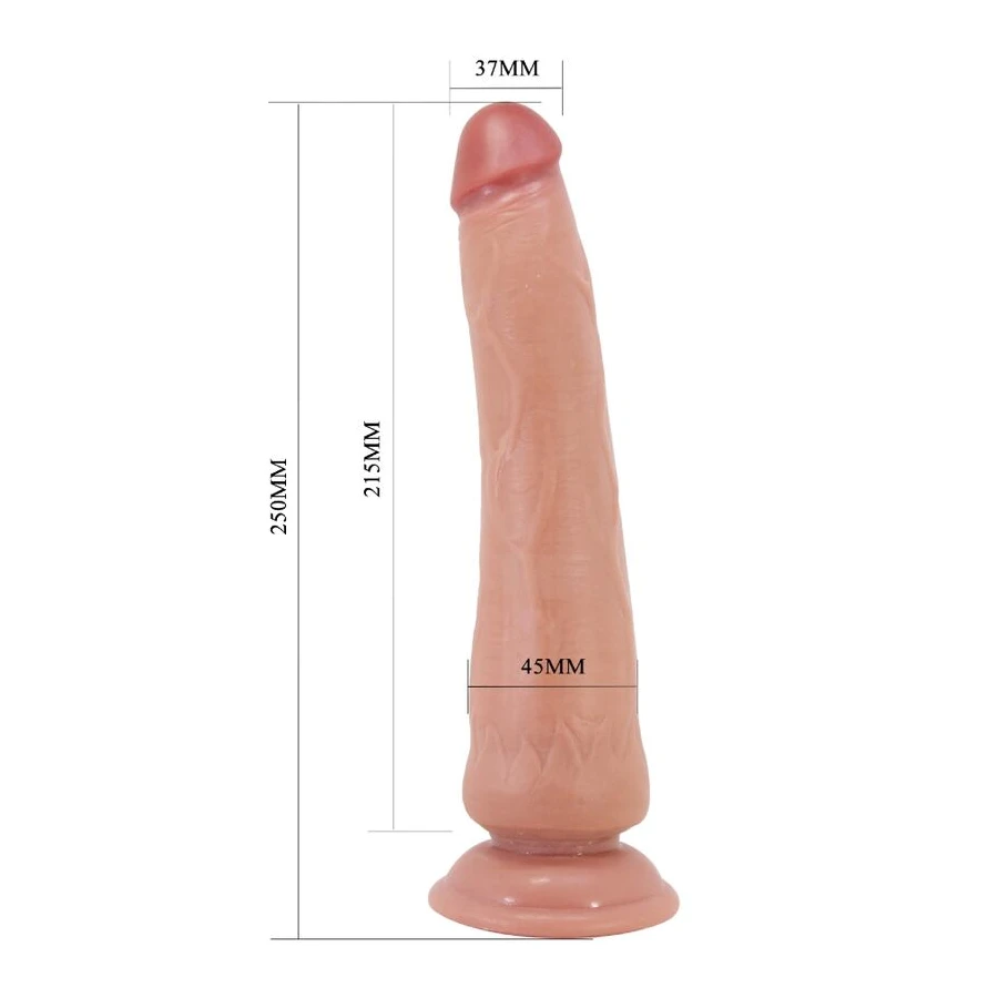 PRETTY LOVE - TIEMEYER DILDO REALISTICO 25 CM MODELLO 2 FLESH
